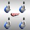 Service Caster 4 Inch 316SS Blue Poly Swivel 1-3/8 Inch Expanding Stem Caster Set Brake SCC SCC-SS316EX20S414-PPUBBLUE-TLB-138-4 - alternate 4